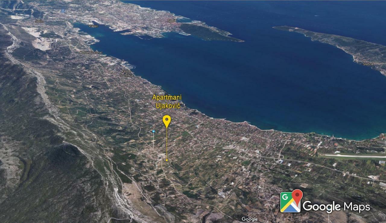 Apartmani Ujakovic Kaštela Exterior foto